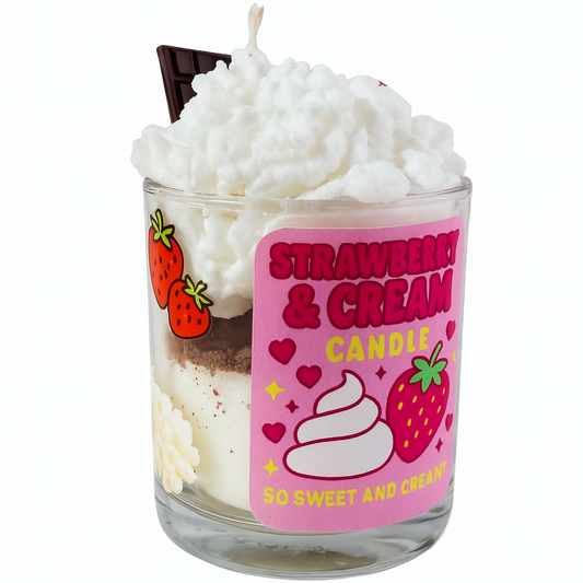 Strawberries & Cream Candle