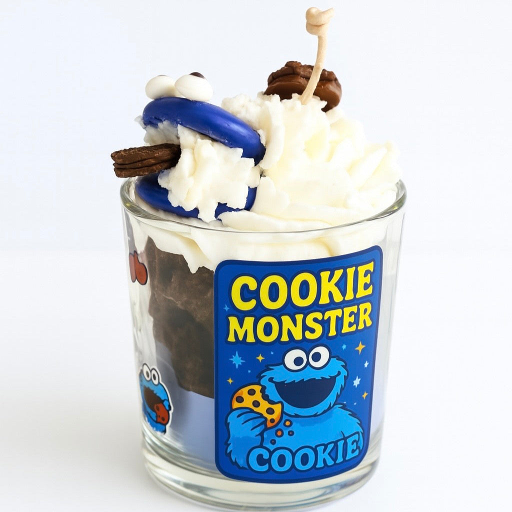 Cookie Monster Candle