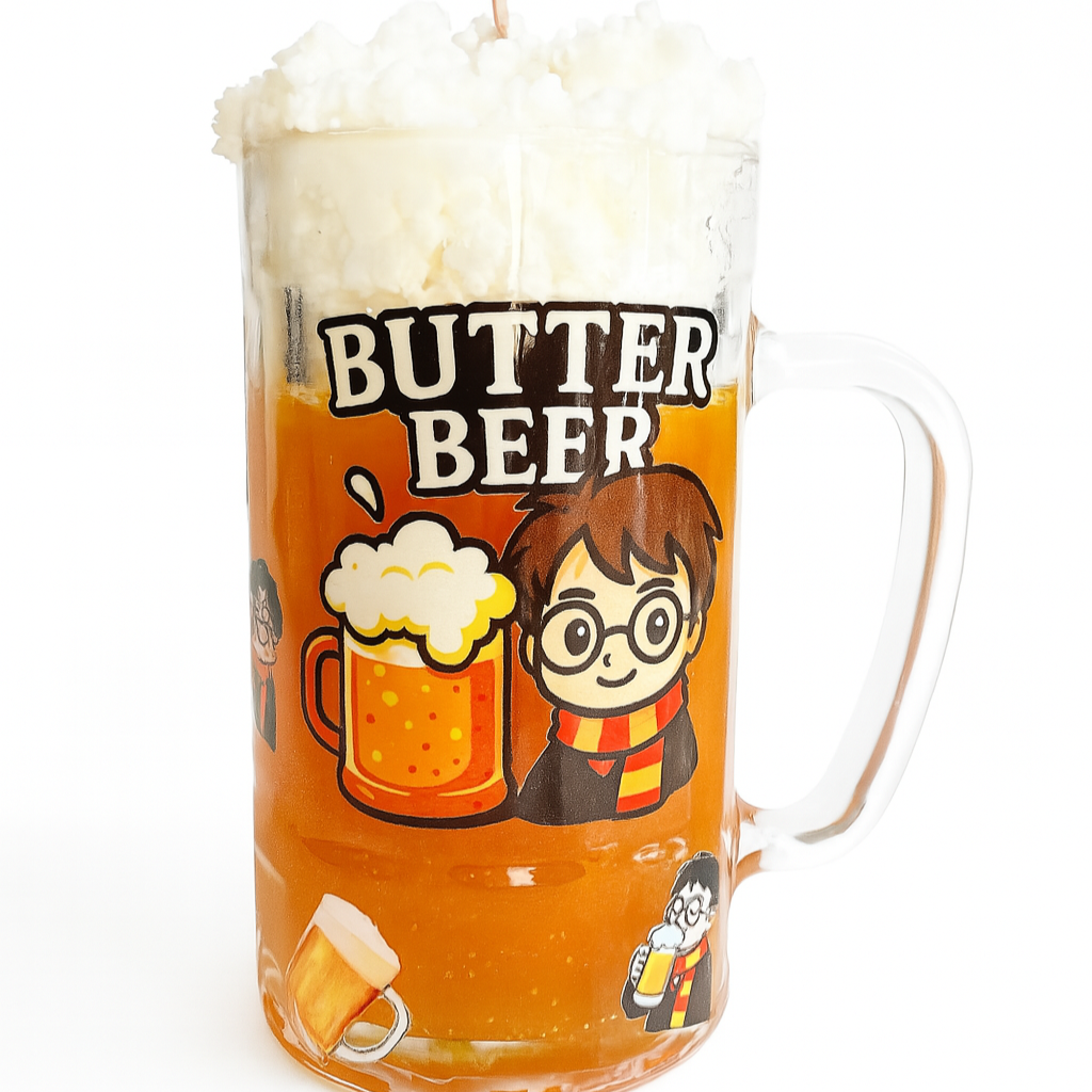 Butter Beer Candle