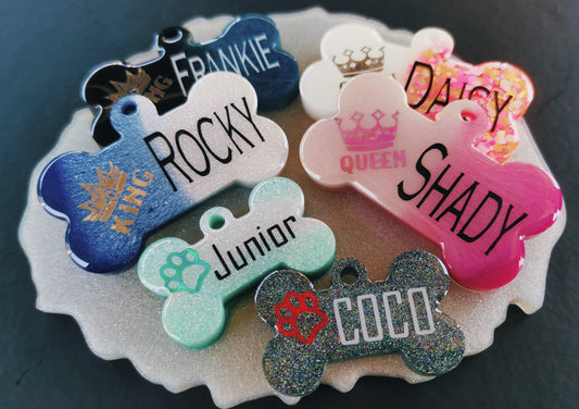 Epoxy Resin Dog Tags