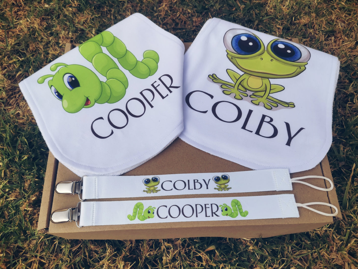 Custom Printed Baby Burp Cloths