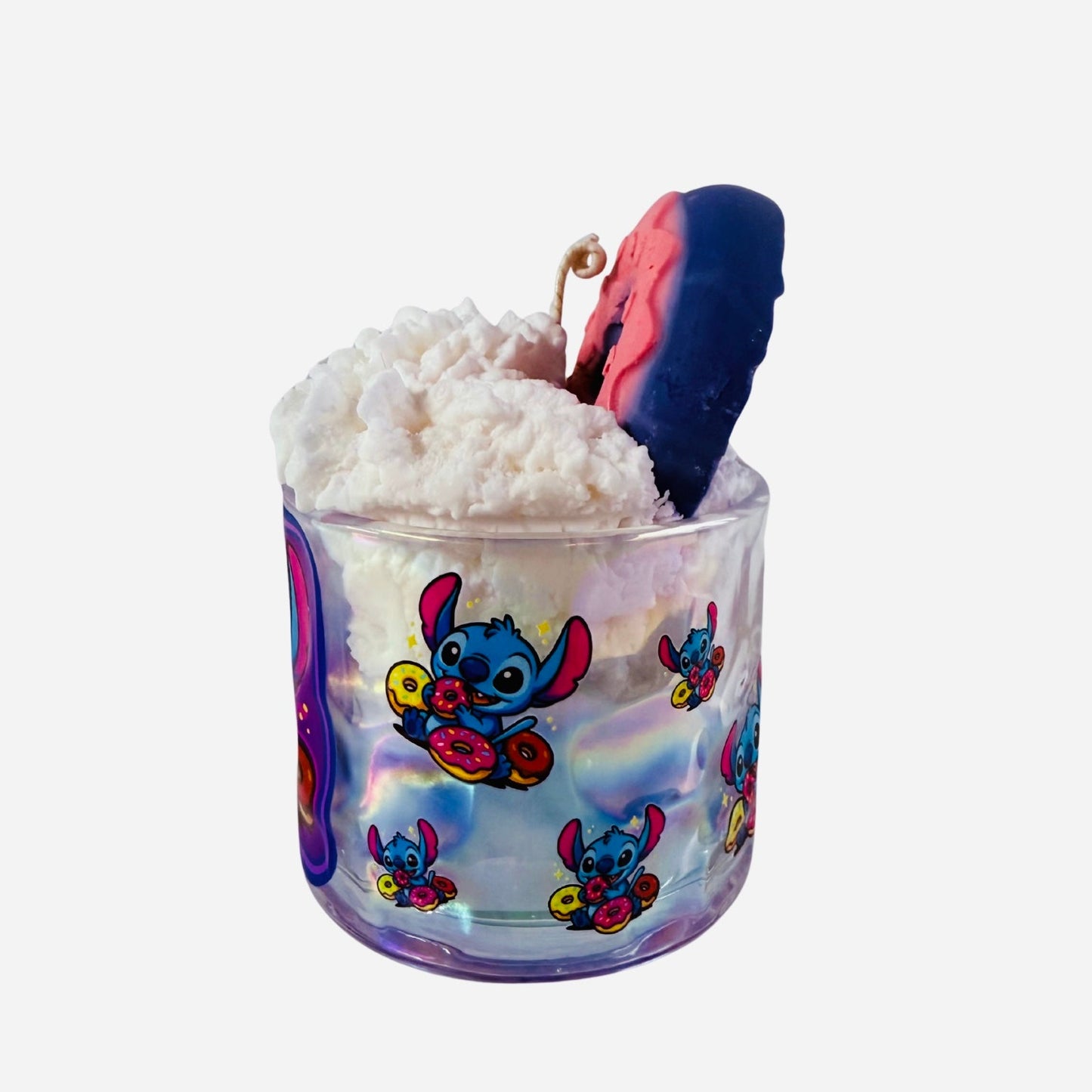 Stitch Donut Candle