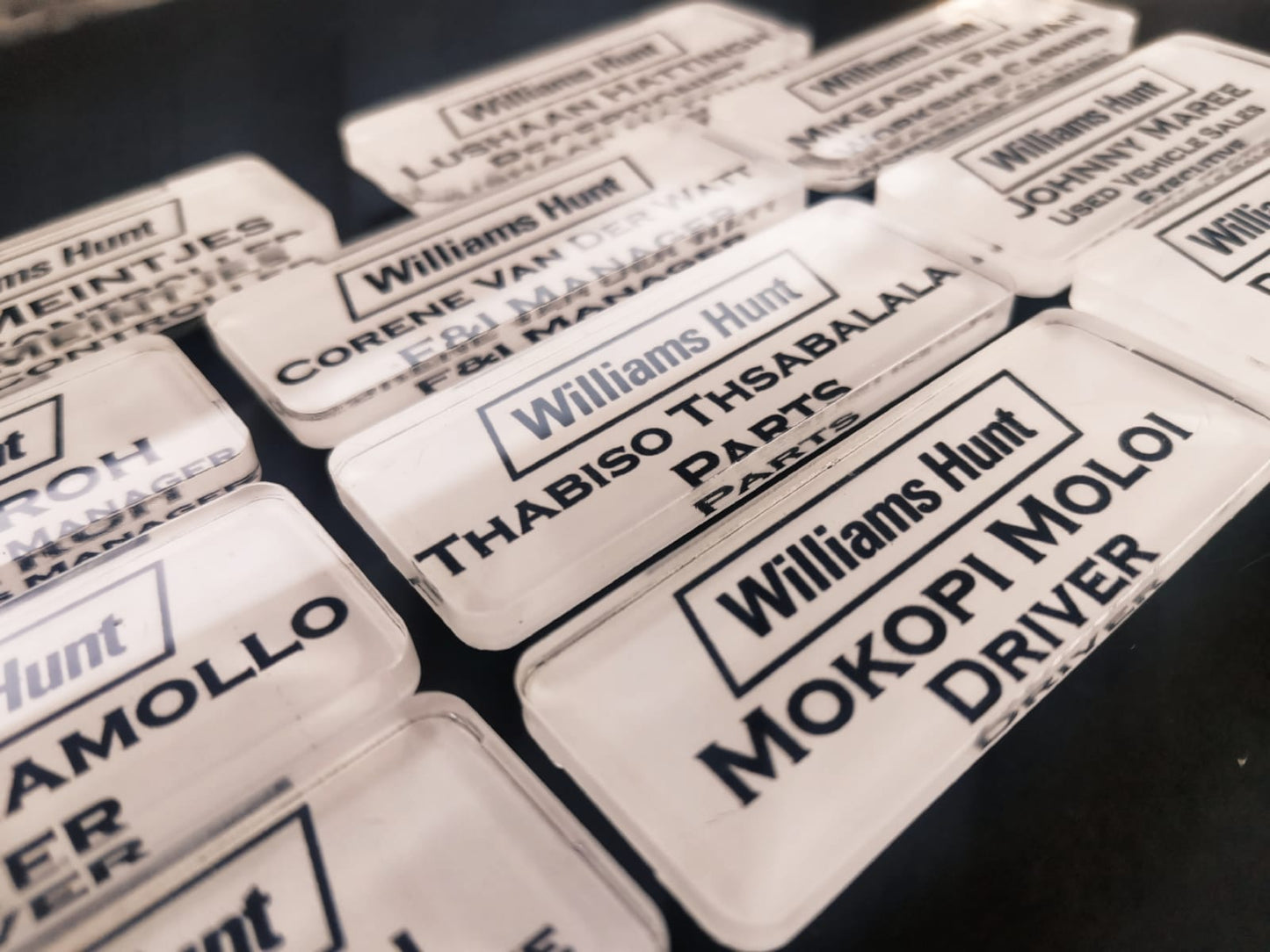 Magnetic Name Badge