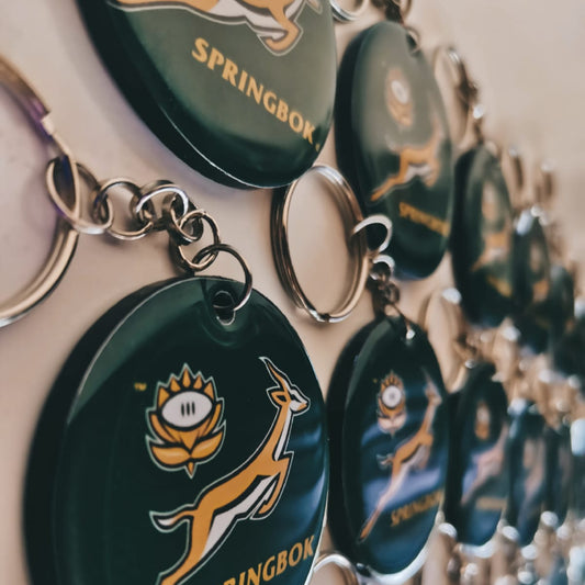 Epoxy Resin Image Keyrings