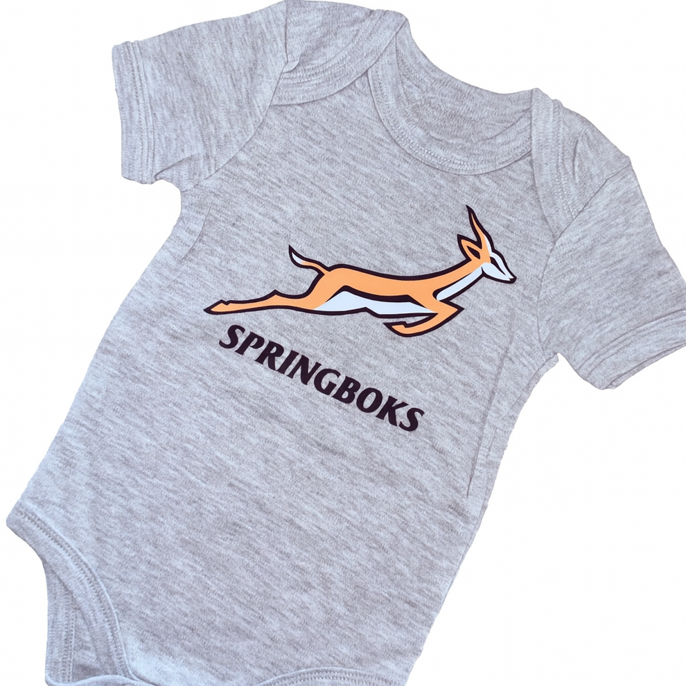 Springbok Baby Grow – Ashleigh's Customs