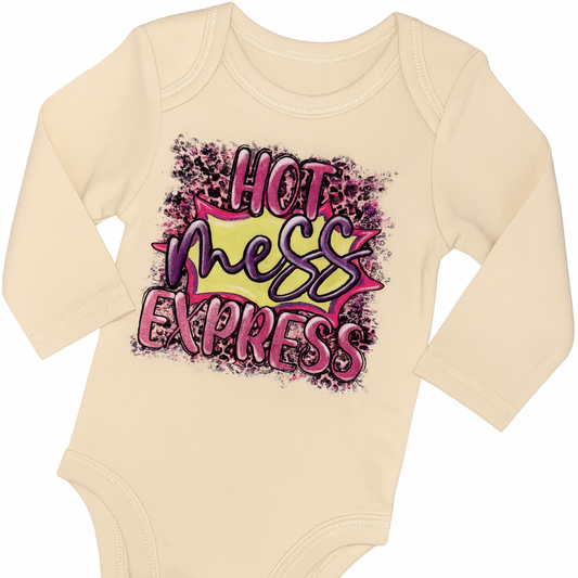 Hot Mess Express Baby Grow