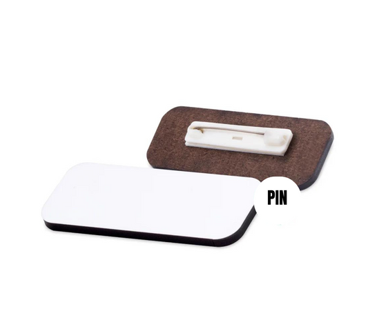 Pin Name Badge