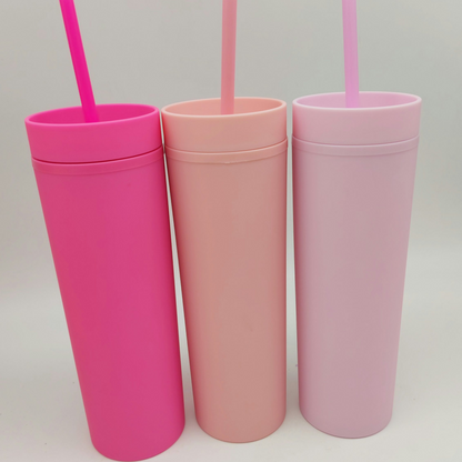 16oz Personalized Acrylic Tumbler Matte