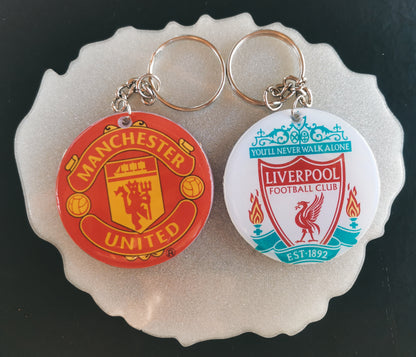 Epoxy Resin Image Keyrings