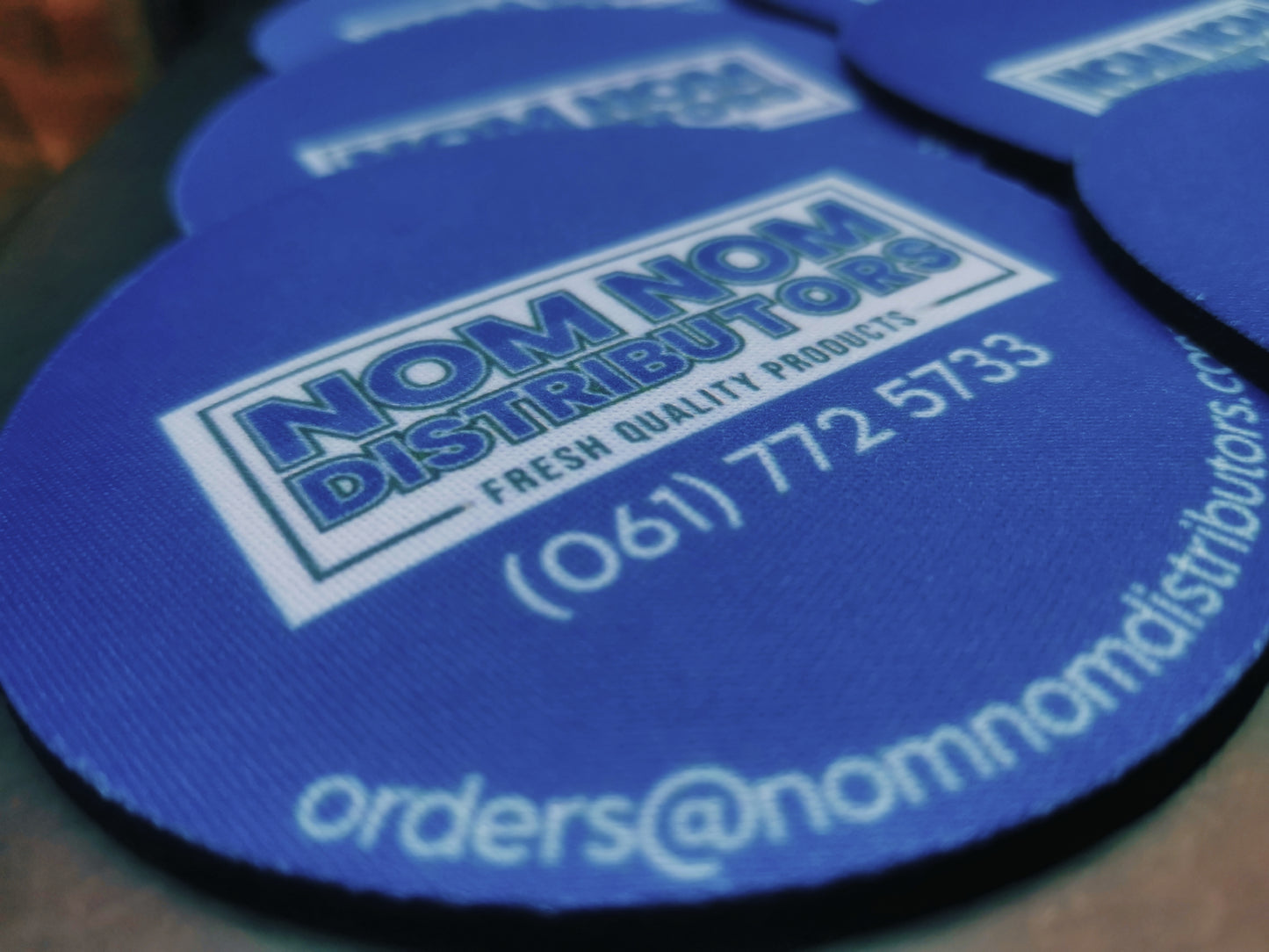 Rubber Square Coasters