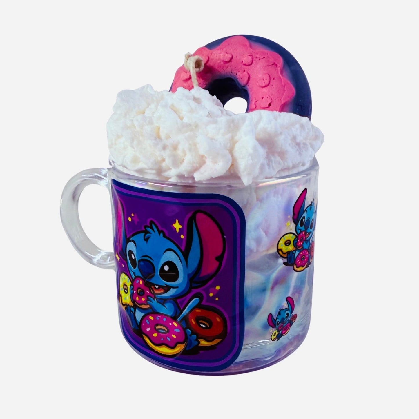 Stitch Donut Candle
