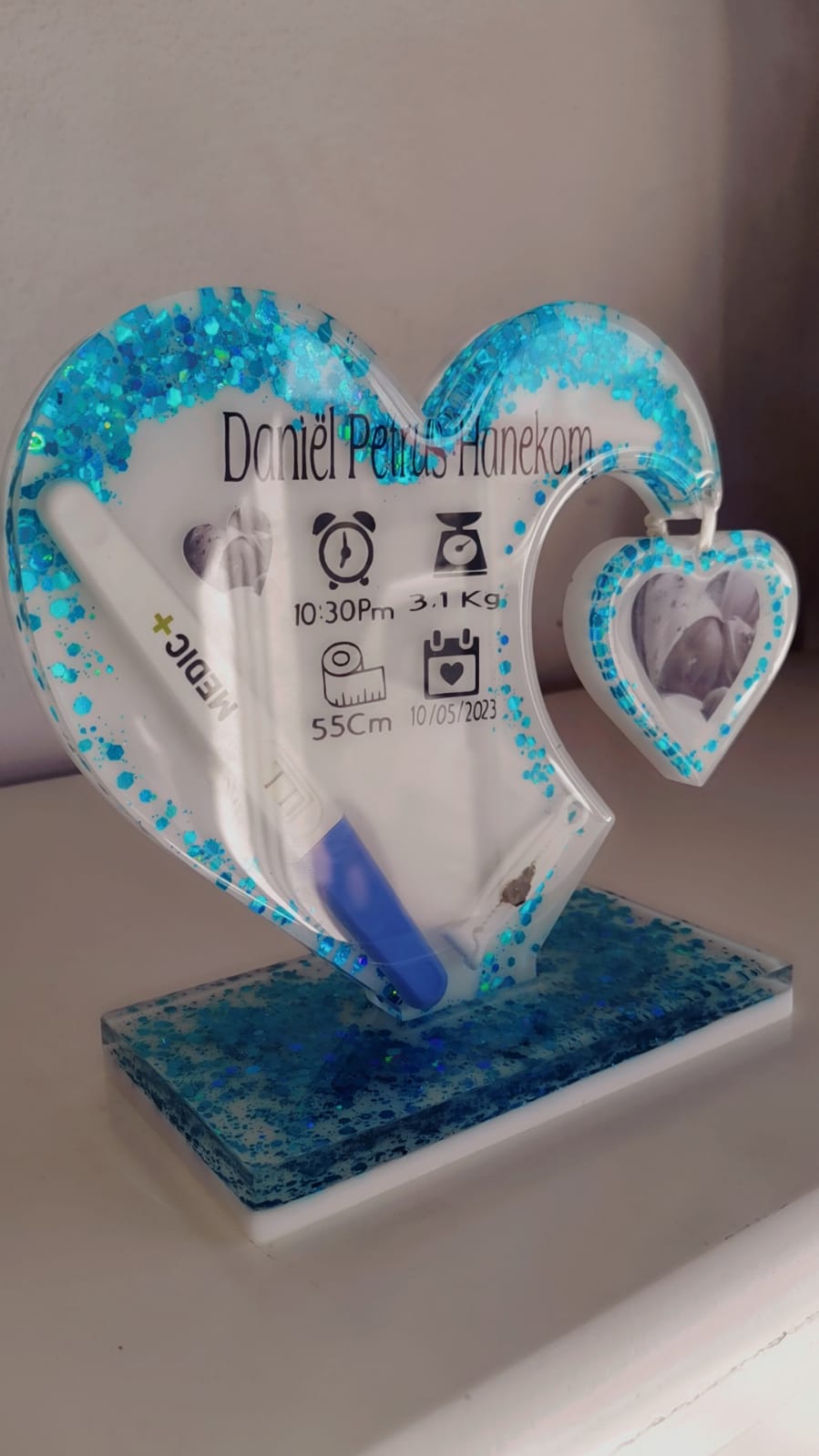 Heart Pregnancy Keepsake