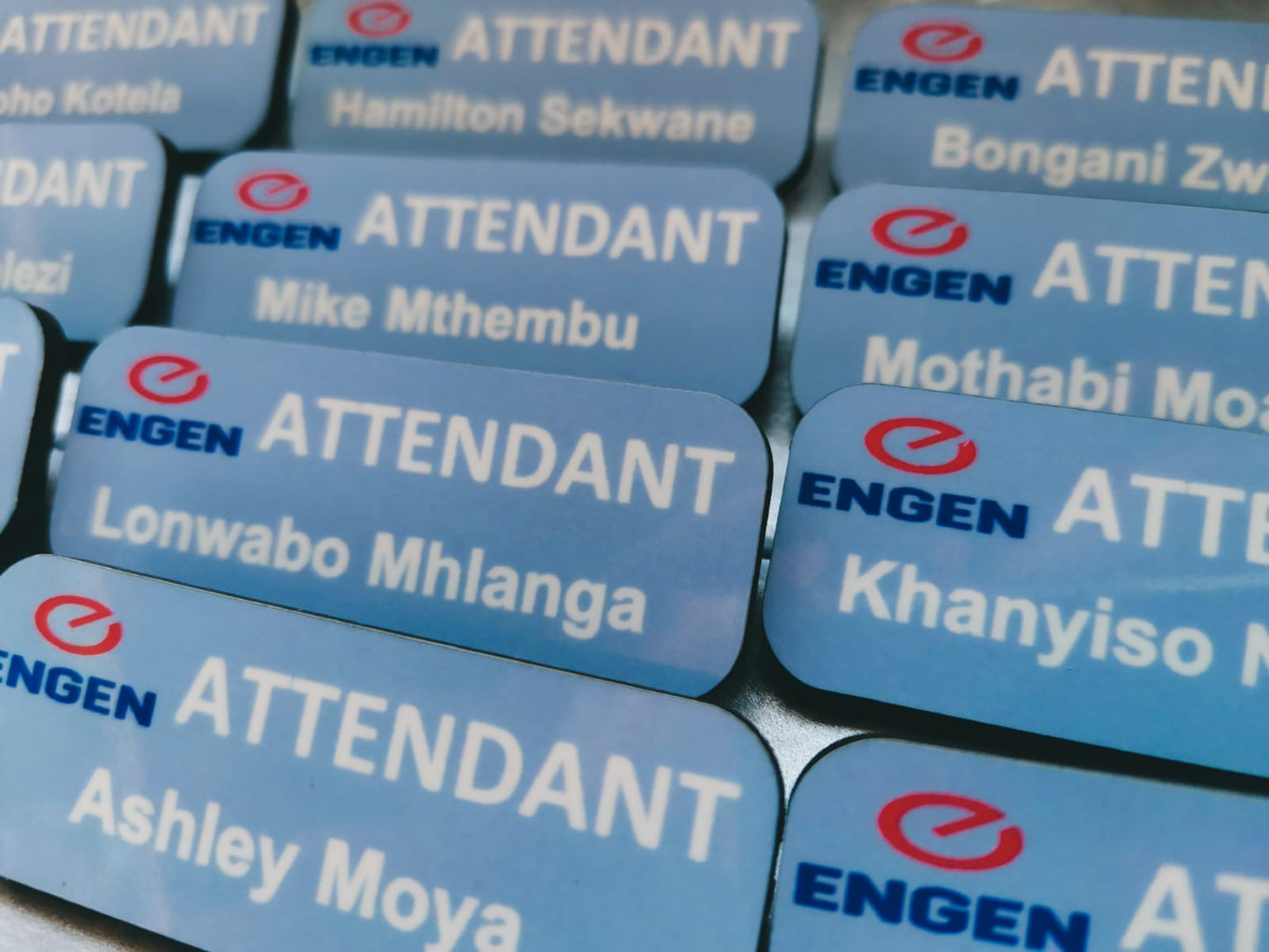 Pin Name Badge